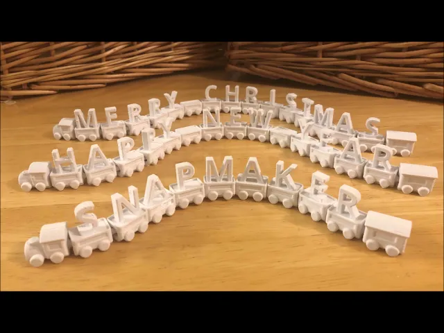 Print-in-place Trains: The Peace Package video thumbnail