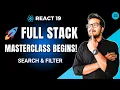 React Search Filter Tutorial Build User Search in React React 19 Laravel API - Ep 32