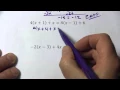 Solving Equations with Zero One or Infinitely Many Solutions