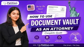 How To Use Document Vault as An Attorney eazyPetition