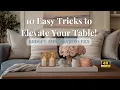 Budget-Friendly Mini Makeovers for Coffee Tables Instantly Elevate Your Space with 10 Easy Tricks