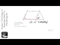 Angles Find Angle In Isosceles Next To Parallelogram Grade 4 - OnMaths GCSE Maths Revision