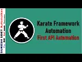 Karate Framework Tutorial First API Demo Automation Part 3
