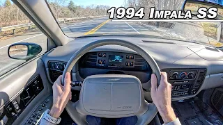 1994 Chevy Impala SS - The V8 Nostalgia Sedan You Need to Drive POV Binaural