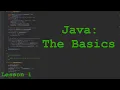 Java - Lesson 1