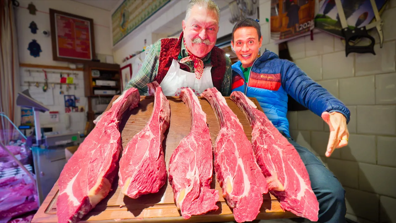 Italian Steak Buffet - All You Can Eat!!  Meat Italys King of Beef - Dario Cecchini!!