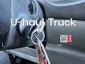 Starting a U haul Truck 2022