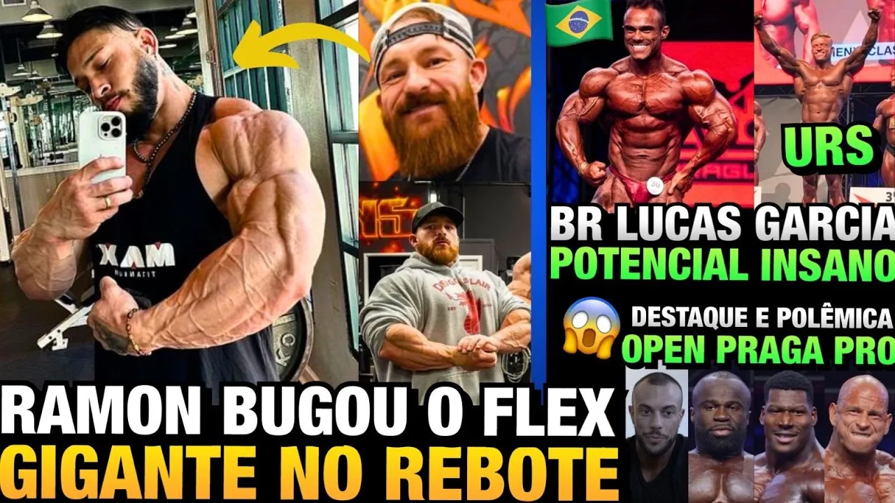 RAMON APARECE GIGANTE E BUGA FLEX LEWIS + LUCAS GARCIA INCRÍVEL + HORSE E POLÊMICAS
