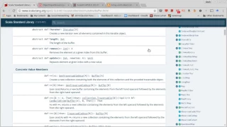 Buffer with Singly Linked List using Scala