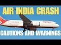 Download Lagu AIR INDIA CRASH - CAUTION AND WARNINGS  #airindiacrash