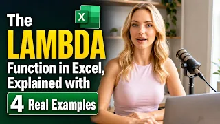 The LAMBDA Function in Excel Explained with 4 Real Examples