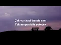 Hadise - Feryat (Lyrics - Sözleri)