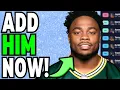 25 SKYROCKETING Players You NEED Off The Week 12 Waiver Wire 2025 Fantasy Football Emanuel Wilson