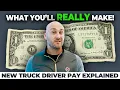 New Truck Driver Pay What To Expect