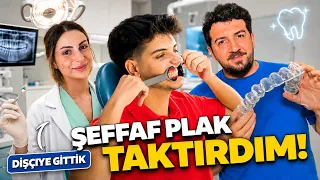 DİŞLERİM İÇİN BÜYÜK DEĞİŞİM!😍| Şeffaf Plak Melih Yıldırım | Sıla Beyoğlu | Serkan Ağbiniz
