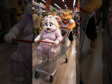 مياو افتكر مراته حامل... لكن الدكتور صدمه! 😂💀#shorts #meow #viral