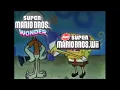 Spongebob - Wrong Notes Meme Super Mario Wonder VS New Super Mario Bros Wii OST