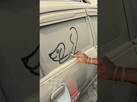 Draw a dog using 22 #art #shorts