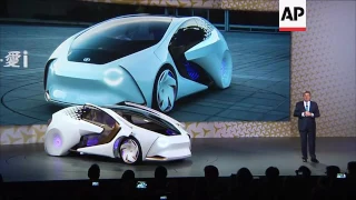 Toyota's concept car relies on more human artifical intelligence