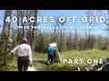 Download Lagu 40 ACRES OFF GRID | OUR FIRST YEAR | UPPER PENINSULA OF MICHIGAN