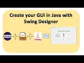 GUI in Java Installing Swing Designer and Creating a Login Screen