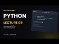 Python for beginners lec - 9