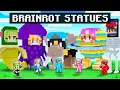 Download Lagu Minecraft STEAL A BRAINROT FRIEND STATUE House Battle!