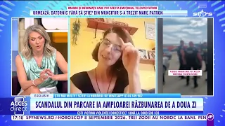 Scandal în fața unui hipermarket din Arad! Filmul atacului | Acces Direct | Antena Stars