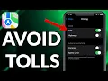 How To Avoid Tolls On Apple Maps