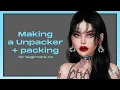 MAKING A UNPACKER PACKING YOUR THINGS TO SELL ON MARKETPLACE Second Life