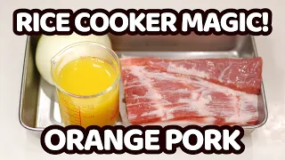 This Addictive Rice Cooker Orange Pork Slaps!