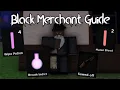 DemonFall Black Merchant Guide Breath Indict Wipe Potion Muzan Blood Weapon Parts Roblox