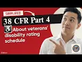 VA 38 CFR Part 4 Explained VA Disability Rating Schedule Guide