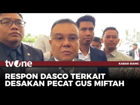 Sufmi Dasco Tanggapi Desakan Pencopotan Miftah sebagai Utusan Khusus Presiden