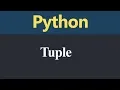 Tuple in Python Hindi