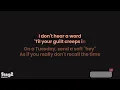 Sabrina Carpenter - Sharpest Tool (Acoustic Karaoke)