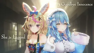 【#ヘブバン歌ってみた】Goodbye Innocence - Covered by 尾丸ポルカ&雪花ラミィ【She is Legend】