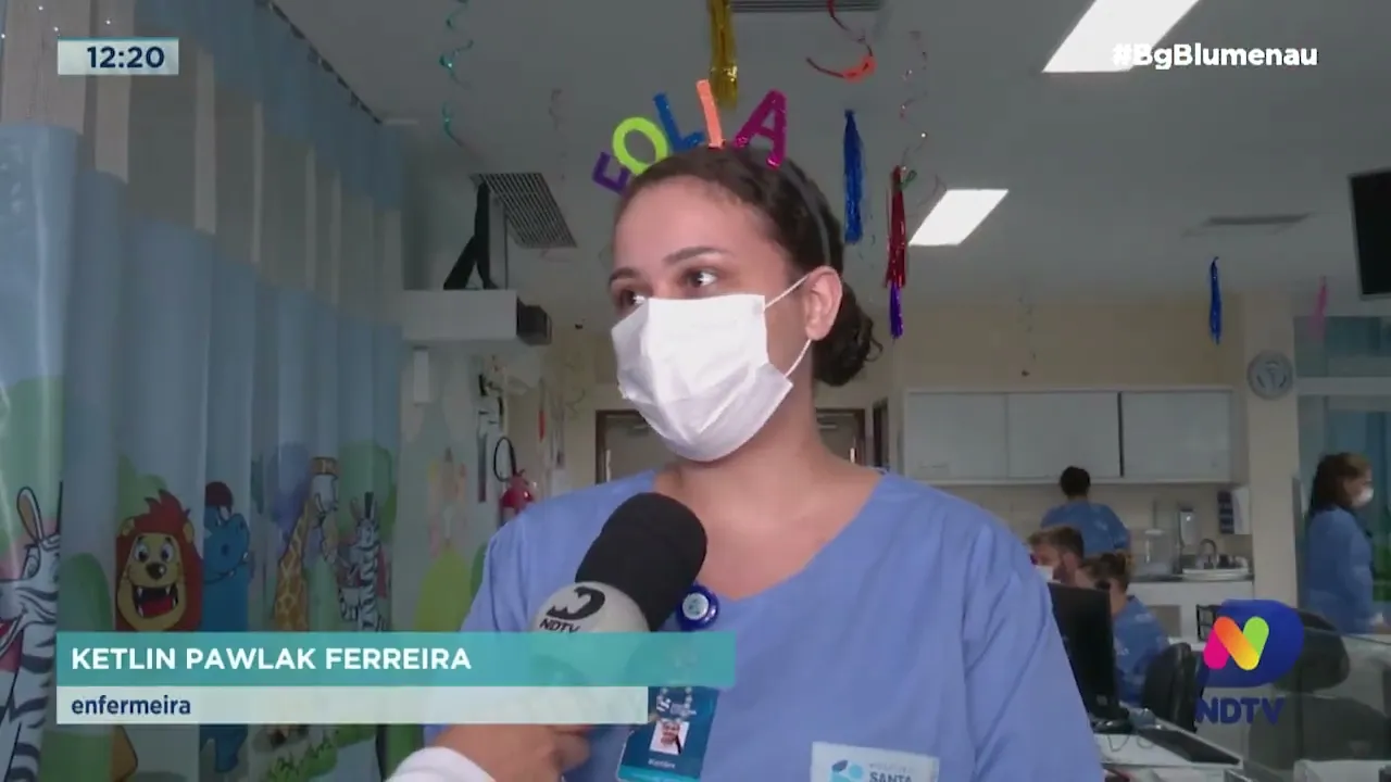 Pequenos guerreiros: bebês internados recebem fantasia de carnaval no hospital
