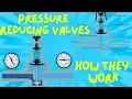How a Water Pressure Reducing Valve Works