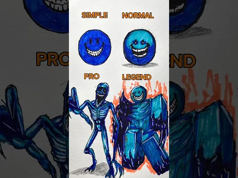 4 ways to draw Falsity #verity #drawing #roblox #howtodraw