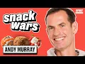 Tennis Legend Andy Murray Tries Scotland vs Rest of the World Food Snack Wars