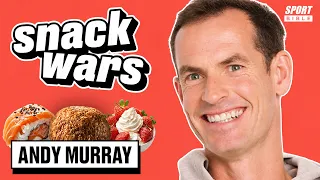 Tennis Legend Andy Murray Tries Scotland vs Rest of the World Food Snack Wars