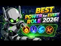 DCUO BEST Powers for EVERY Role SO FAR 2026