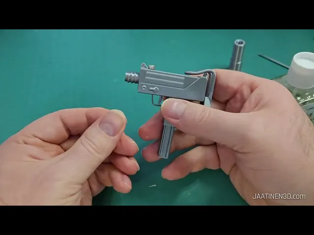 MAC-10 Keychain — Functional Blaster Toy video thumbnail