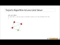 L24 Tarjan s algorithm for Strongly Connected Component Part 1 Graph Theory Part 1 Code