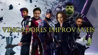 Personagens dos Vingadores no Improvável