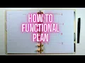 How to Use the Happy Planner DASHBOARD Layout to PLAN without stickers