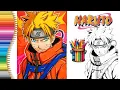 Coloring Naruto Uzumaki Anime Coloring Pages Anime Art Manga Coloring Pages