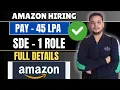 Amazon SDE-1 Hiring Process Amazon SDE-1 Online Assessment Coding Questions Interviews