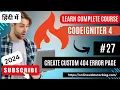 CodeIgniter 4 Tutorials in Hindi Override 404 Page Custom Page Not Found Page